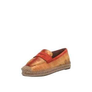NEW SAM EDELMAN women's kai espadrille loafer in marigold multi